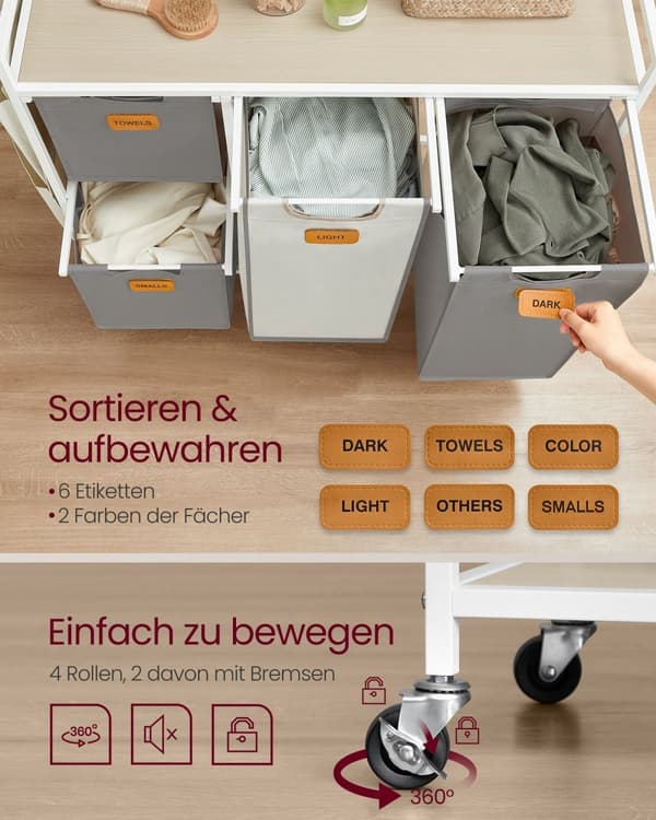 Pesulakori 4 kurssit luonnollinen beige kyyhkysen harmaa kerma valkoinen