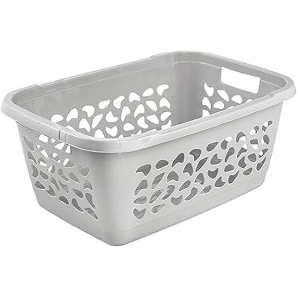Tvättkorg - KEEEPER - Jost - 52 L - Design Ajouré - Nordisk Grå