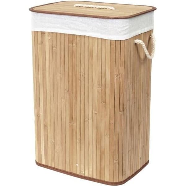 COMPACTOR Tvättlåda i naturlig bambu