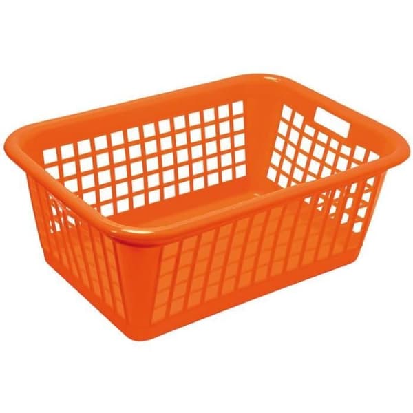 60L tvättkorg - orange