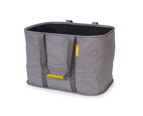 Joseph joseph - 50039 - Hold-All Max Fällbar Tvättkorg 55L, Hållbart Tyg, Vattentålig, Grå