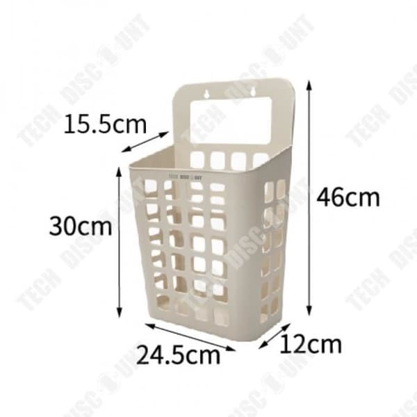 TD® barntvättkorg vikbar plast baby bärbar smutspåse resetvättmaskin flicka pojke original hängande stor
