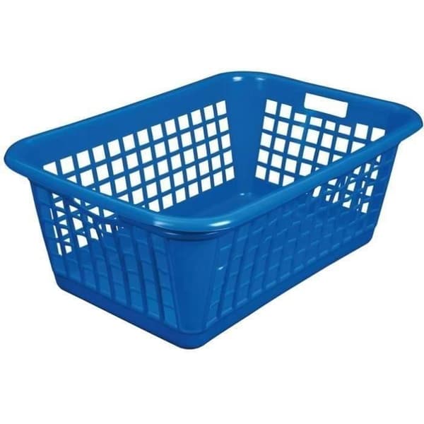 Tvättkorg - 60 L - blå