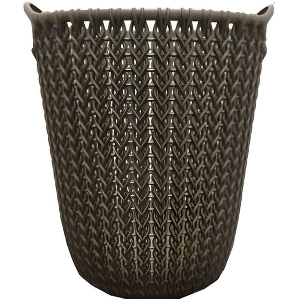 CURVER Förvaringsfack 7 L - Stickad look - Brun
