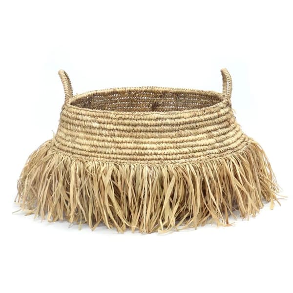 Raffia Deluxe Kurve - Naturfarve - Stor