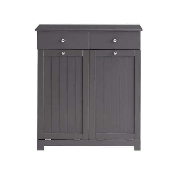Kylpyhuoneen kaappi, BZR33-DG, 78x38x91 cm, Harmaa
