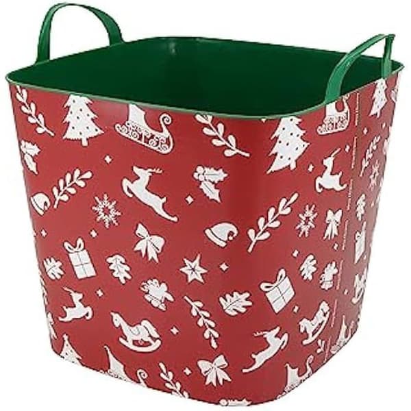 Korg - SP BERNER - 25L - Julmotiv - Flerfärgad - Plastik