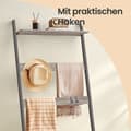 Miniatyrbild 3 av 4: Tvättkorg - med handdukstege - badrumsmöbler - Grayige - Gray