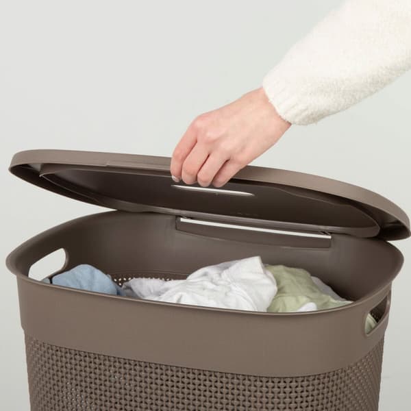 Tvättkorg Curver Brun Plast 55 L 44 x 61 x 35 cm (8 antal)