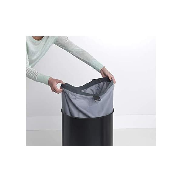 Brabantia - 120022 - Tvättkärl 60L Korklock, Svart