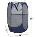 Miniatyrbillede 3 af 7: Lollanda Foldbar Pop-Up Vasketøjskurv 36x36x58 cm - Med hank, 1/2 stk.