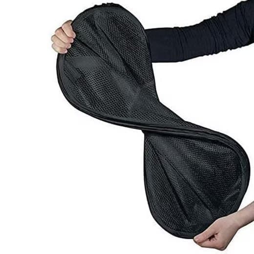 Lollanda Foldbar Pop-Up Vasketøjskurv 36x36x58 cm - Med hank, 1/2 stk.