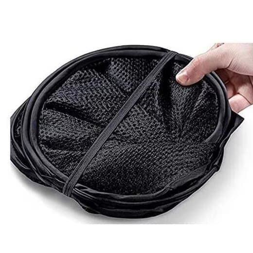 Lollanda Foldbar Pop-Up Vasketøjskurv 36x36x58 cm - Med hank, 1/2 stk.