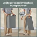 Miniatyrbillede 4 af 5: Rootz Double Compment vaskeri - Vaskeri Collector - Vaskeri - Rumbesparelse med hylde - 73 cm x 33 cm x 72 cm