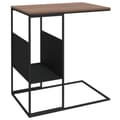 Miniatyrbillede 1 af 6: vidaXL sidebord 55x36x59,5 cm konstrueret træ sort
