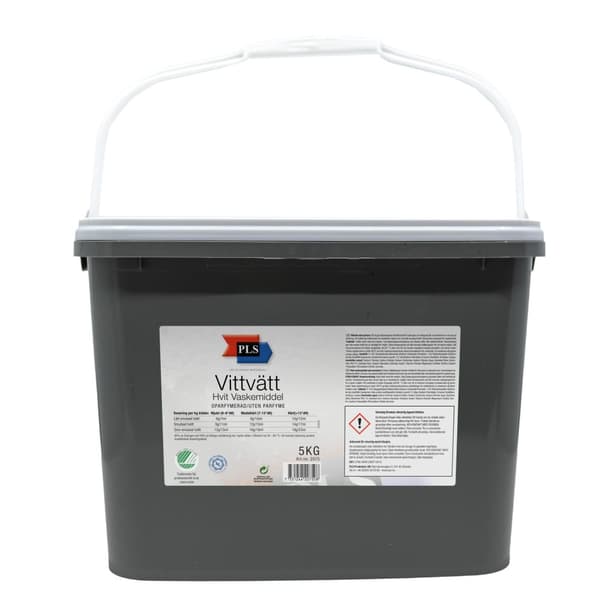 Tvättmedel PLS Vittvätt oparf. 5kg