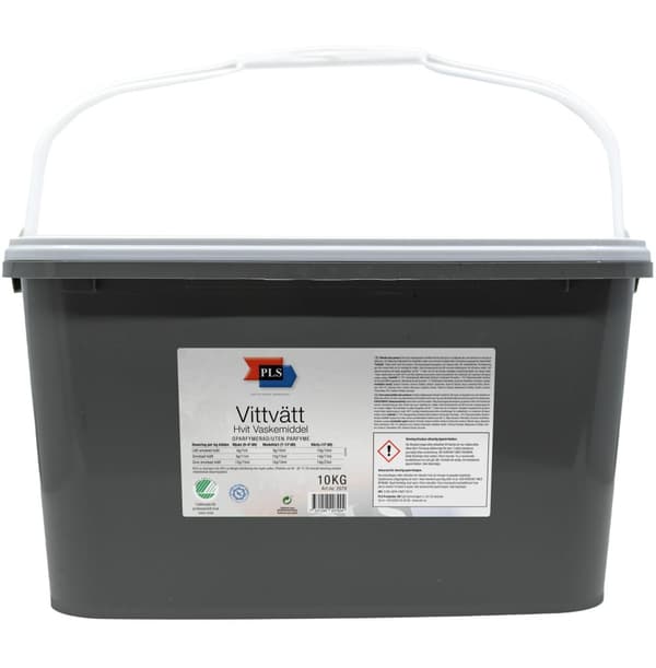 Tvättmedel PLS Vittvätt oparf 10kg