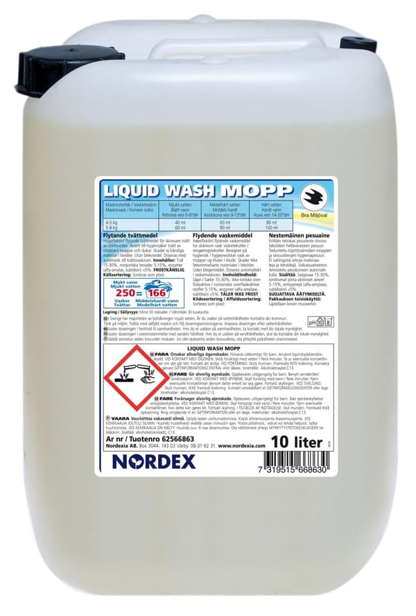 Mopptvätt Liquid Wash Color 10L