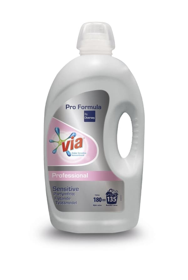 Tvättmedel VIA Pro F. Color Sens 4,32L