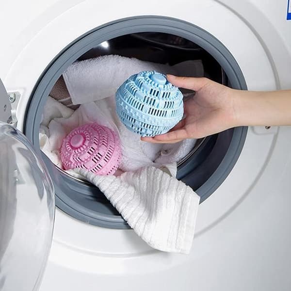 Cozyin Miljövänliga Tvättbollar Tvättboll Återanvändbara Tvättbollar Tvättbollar för Tvättmaskin Torktumlare-97
