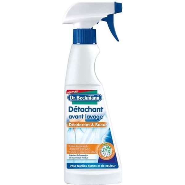 DR BECKMANN Deodorant &amp; svett förtvätt fläckborttagningsspray - 250 ml