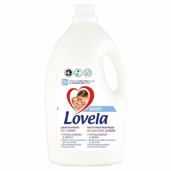 LOVELA Baby Flytande tvättmedel för färgade kläder 4,5 l (50 tvättar)
