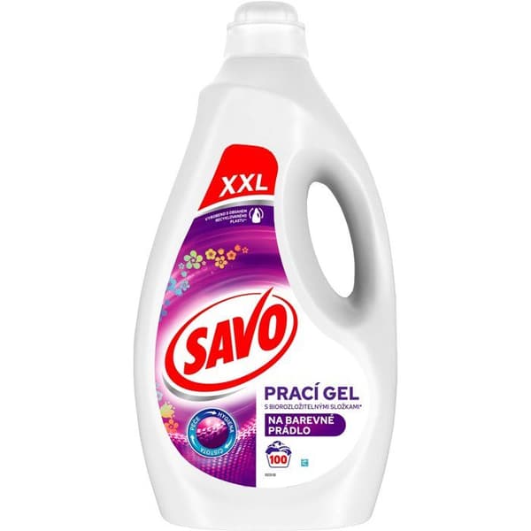 SAVO för färgat tvätt 5 l (100 tvättar)