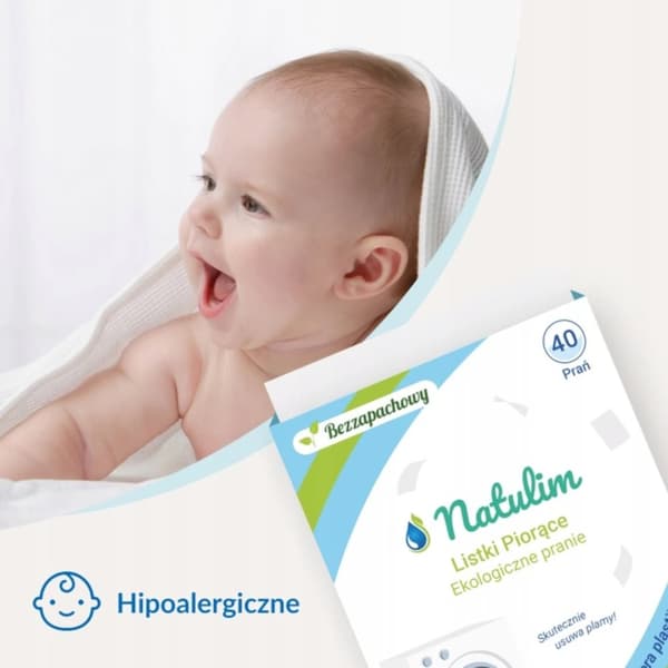 Øko vaskeklude, uparfumerede, 40 vaske, NATULIM