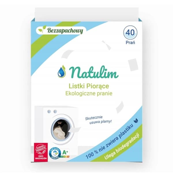 Øko vaskeklude, uparfumerede, 40 vaske, NATULIM