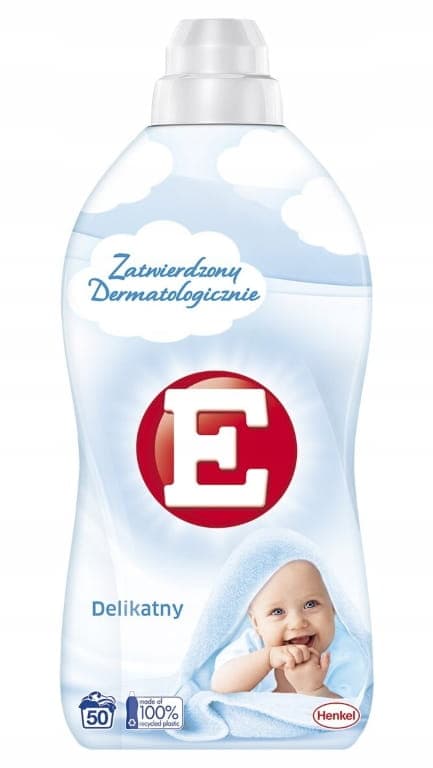 Sköljmedel 1,1 l E Sensitive 50 tvättar skonsamt