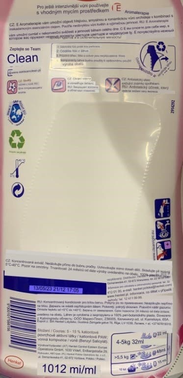 Sköljmedel Rose Meadow 1,1 l