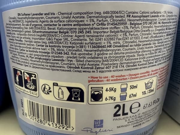 Sköljmedel 2L lyxigt intensivt lavendel och iris
