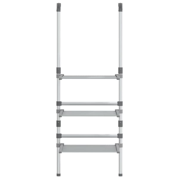 hængende tørrestativ 3 niveauer aluminium