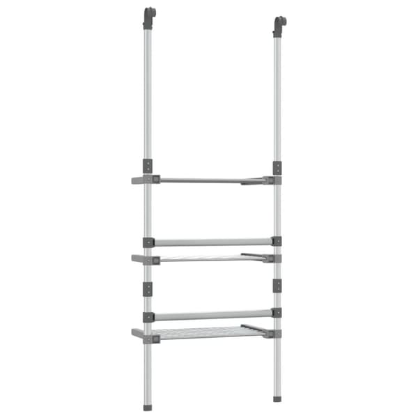 hængende tørrestativ 3 niveauer aluminium