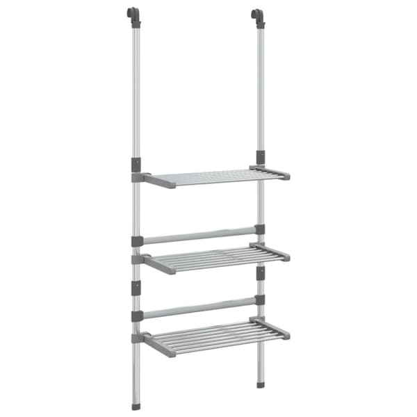 hængende tørrestativ 3 niveauer aluminium