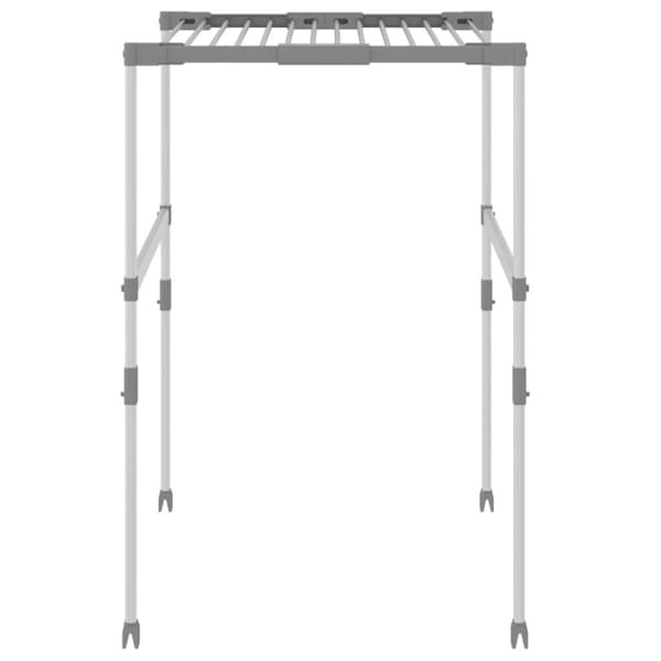 tørrestativ 83x(50-55)x(40-85) cm aluminium