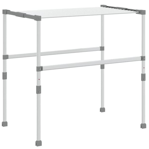 tørrestativ 83x(50-55)x(40-85) cm aluminium