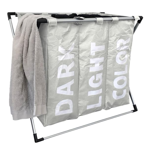Tvättställ med 3 fack - Off white
