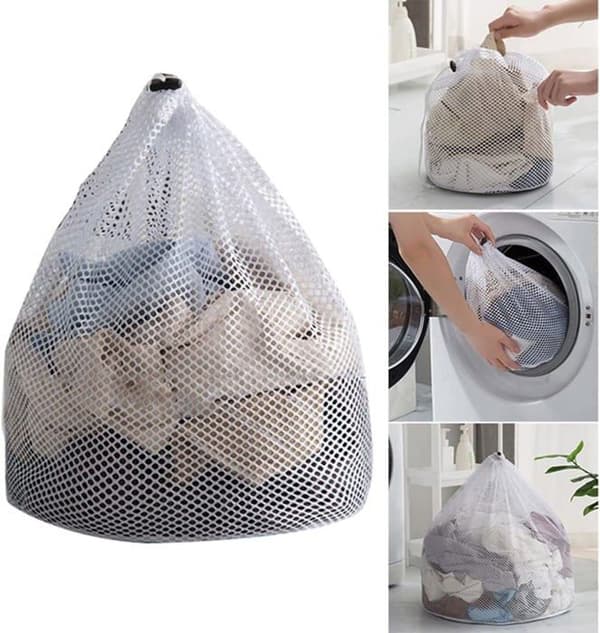 Tvättnät, 4 delar tvättpåse, Tvättnät för tvättmaskin, Tvättnät, Underkläder Mesh tvättpåse.