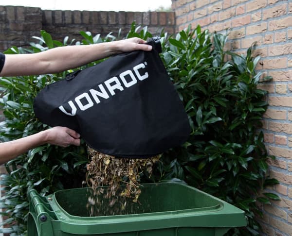 VONROC Lövblås 3300W | 3-in-1 - Blås – sug – strimla
