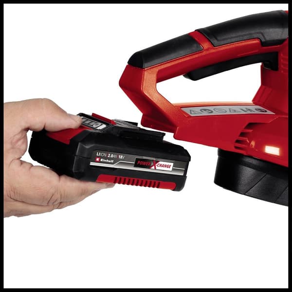 Einhell GE-CL 18/1 Li E-Solo Power X-Change Batteri 3433541 Lövblås Softgriff, exkl. batteri, utan laddare