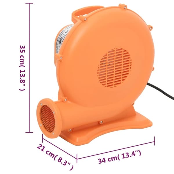 vidaXL Elektrisk luftfläkt 300 W