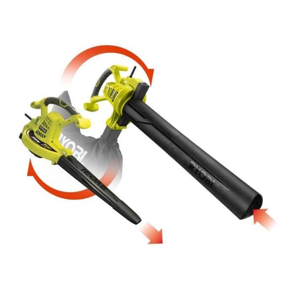 RYOBI RBV3000CSV 3000W fläktdammsugare - 375 km/h - 2 i 1