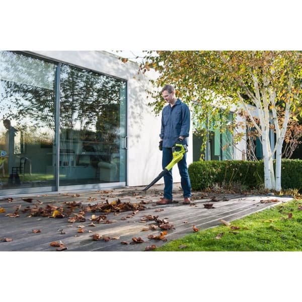 RYOBI RBL1820S40F 18V ONE+ sladdlös fläkt - 1 x 18V Litium+ 4,0 Ah batteri och 1 x 2,0 Ah snabbladdare
