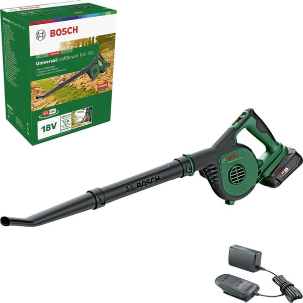 Bosch Home and Garden UniversalLeafBlower 18V-130 Batteri 06008A0600 Lövblås inkl. batteri 18 V