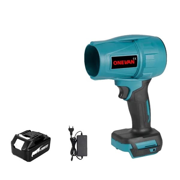 Elektrisk Turbo Blæser, 2000W Effekt, 200 m/s Vindhastighed,2 Batteri 588VF sæt