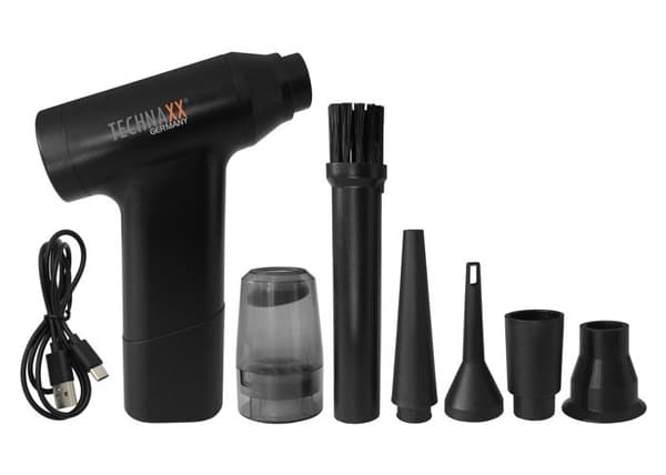 Dammblåsare - Technaxx - TX-293 - 160W - Trådlös - Inbyggd sug