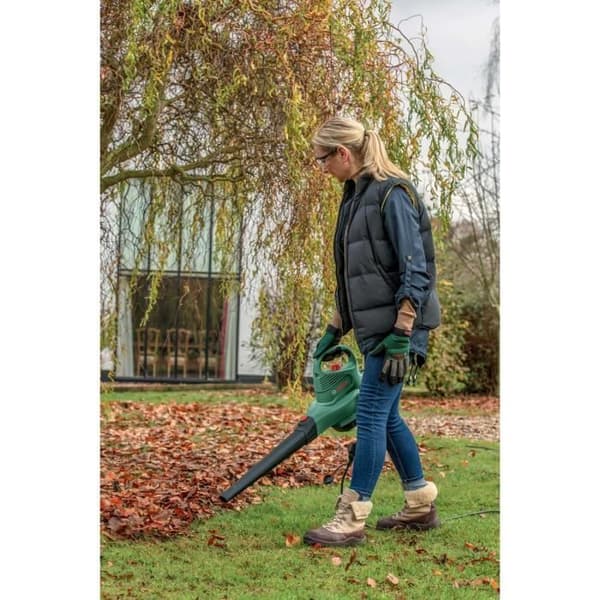 BOSCH Vacuum Blower Shredder - UniversalGardenTidy 3000 - Elektrisk - 3000 W - 285 km/h - 50 L - Grön
