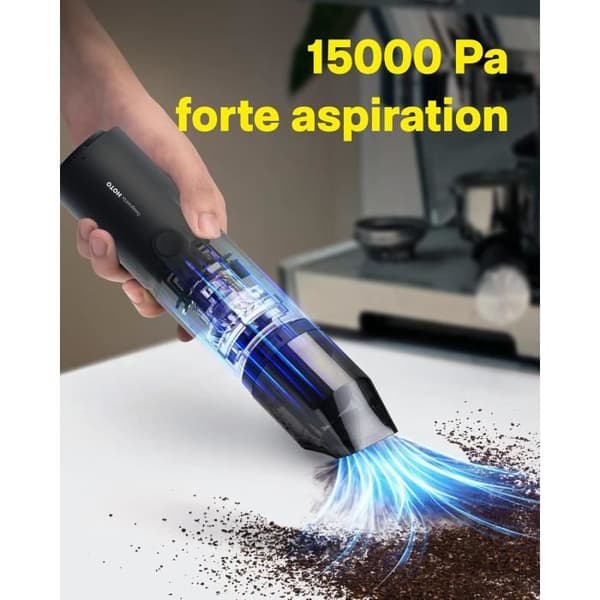 Bilstäd - HOTO - 4 i 1 - Kraftfull 15000 Pa - Blåser - Portabel