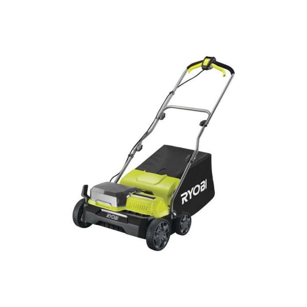 RYOBI - 18V Borstlös markör/luftare Ø 35 cm 2-i-1 - 2 litium + 18V 4,0 Ah batterier och laddare - RY18SFX35A-240